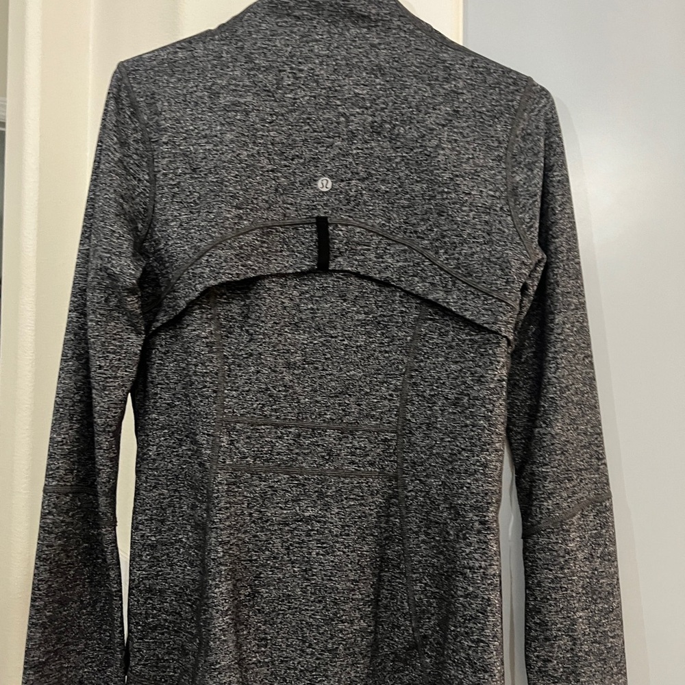 Gray Lululemon Long Sleeve Top